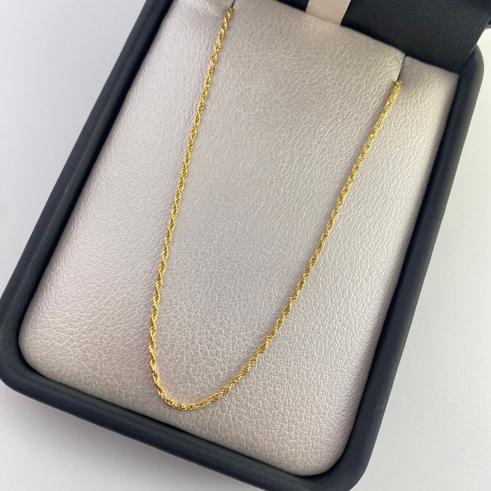 Cadena It mini lazo Oro amarillo 18k +1 / 0,80 Gr / 1,2 mm / 40 Cm